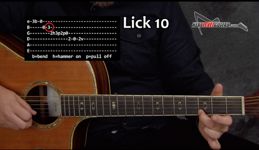 Acoustic Blues Licks & Approaches Course with Tab eBook and Jam Tracks