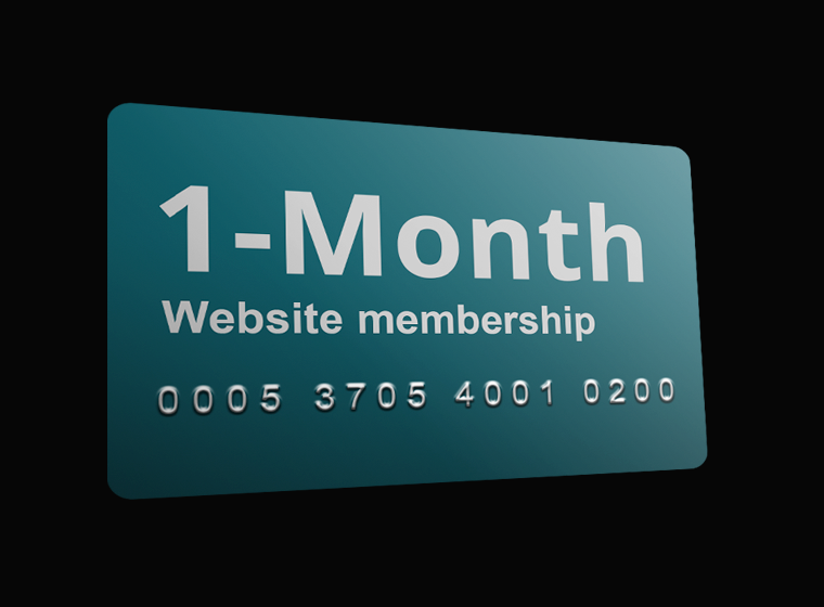 1-Month Next Level Guitar Website Membership