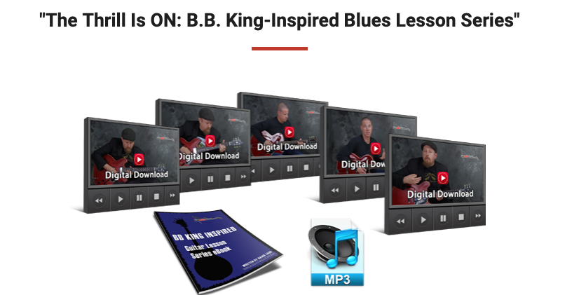 BB King Style Inspired Digital Course