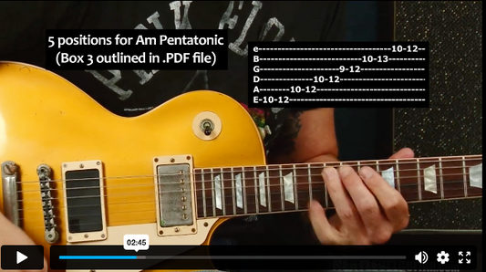 Gary Moore Style Guitar Inspired Digital Course