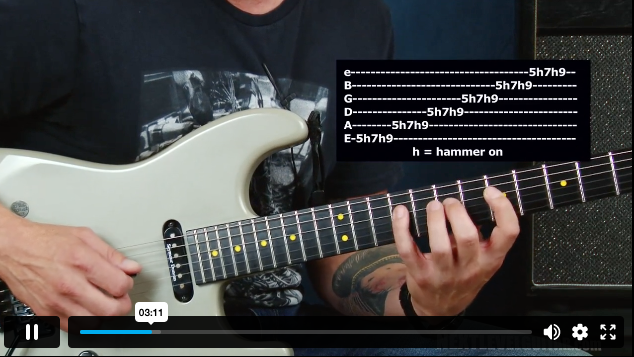 Satriani Style Made Simple Digital Course