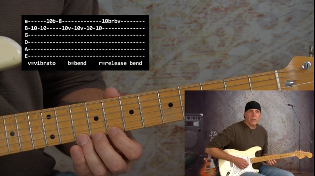 Stevie Ray Vaughan Style Guitar Inspired Course